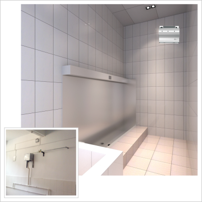 溝槽式大小便沖洗系統解決方案